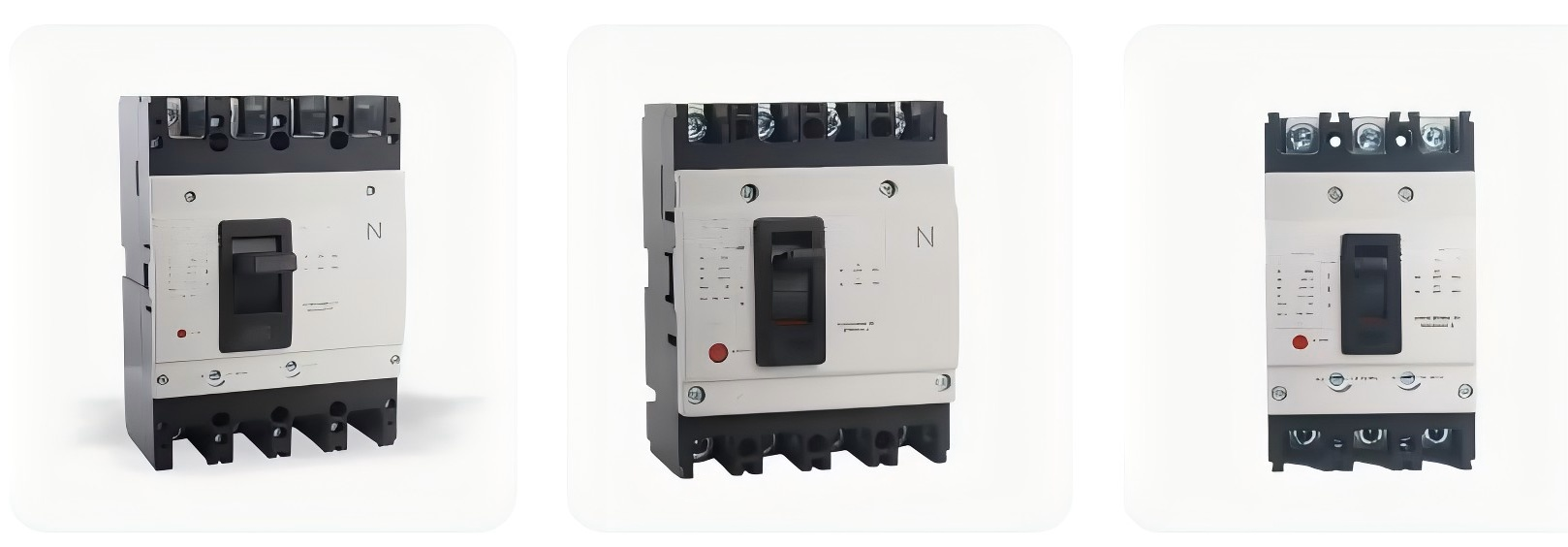 BYCM1E-125 Serie Kompaktleistungsschalter 250V MCCB Leistungsschalter MCCB Industrieller Kompaktleistungsschalter 3P Thermischer MCCB