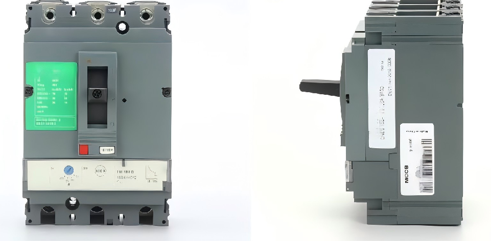 BYCM1L-125L Series Molded Case Circuit Breaker Electric Breaker 3Pole 100A  MCCB 450V Electric Breaker 450V Residual Current Circuit Breaker