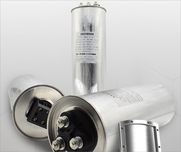 BY71 0.48-25-3 Series Cylindrical Capacitor 25kvar Three-Phase Cylindrical Self-Healing Low-Voltage Power Capacitor for Metallurgy