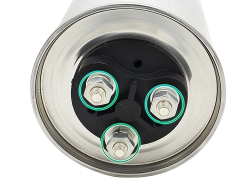 BY71 0.48-25-3 Series Cylindrical Capacitor 25kvar Three-Phase Cylindrical Self-Healing Low-Voltage Power Capacitor for Metallurgy