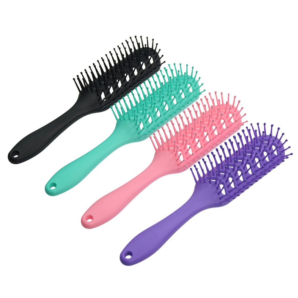 Combs made of TPEE have many advantages, including softness, elasticity and durability. They are ideal for combing tangled hair as the teeth are designed to easily untangl (.jpg
