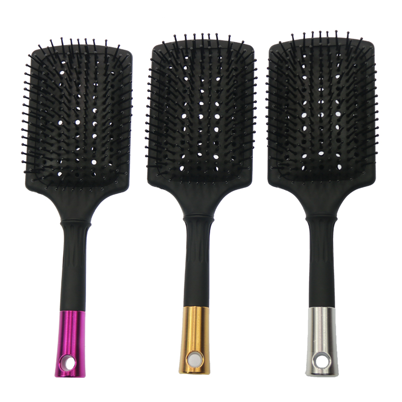 New Back Hollow Design Paddle Brush w...