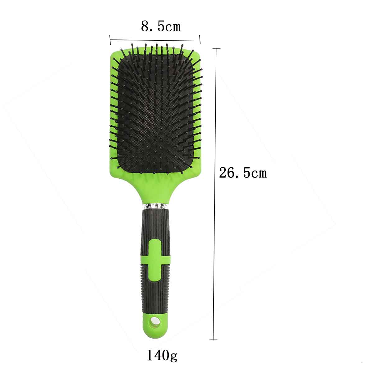 Lxury Curling Plastic Hairbrush for Salon - Green Curling Product