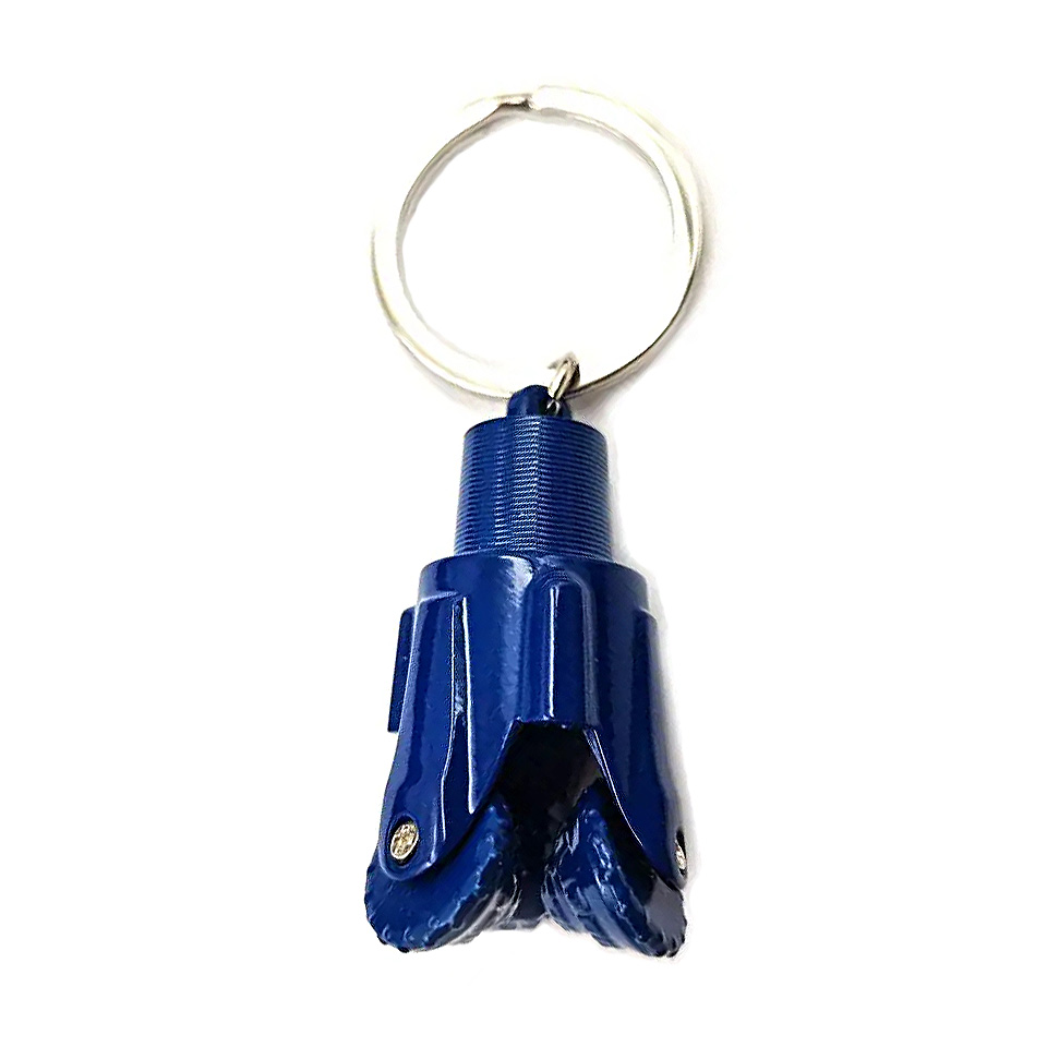 Custom Electroplating Oilfield Drill Bit Keyring-Petroleum Industry Series