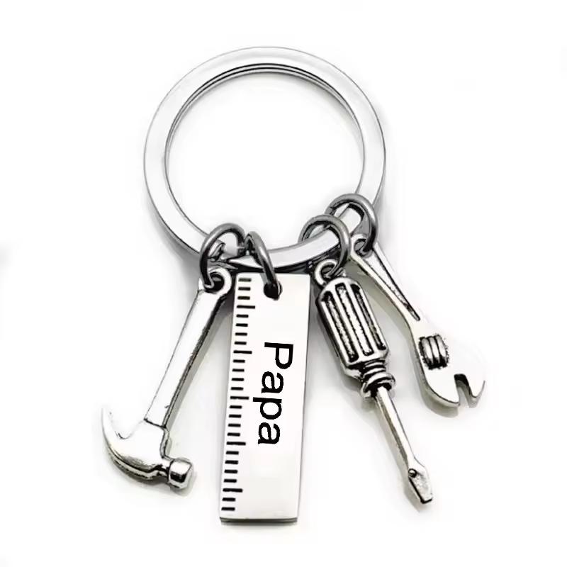 DIY Father's Day Gift Hammer Screwdriver Wrench Key chain