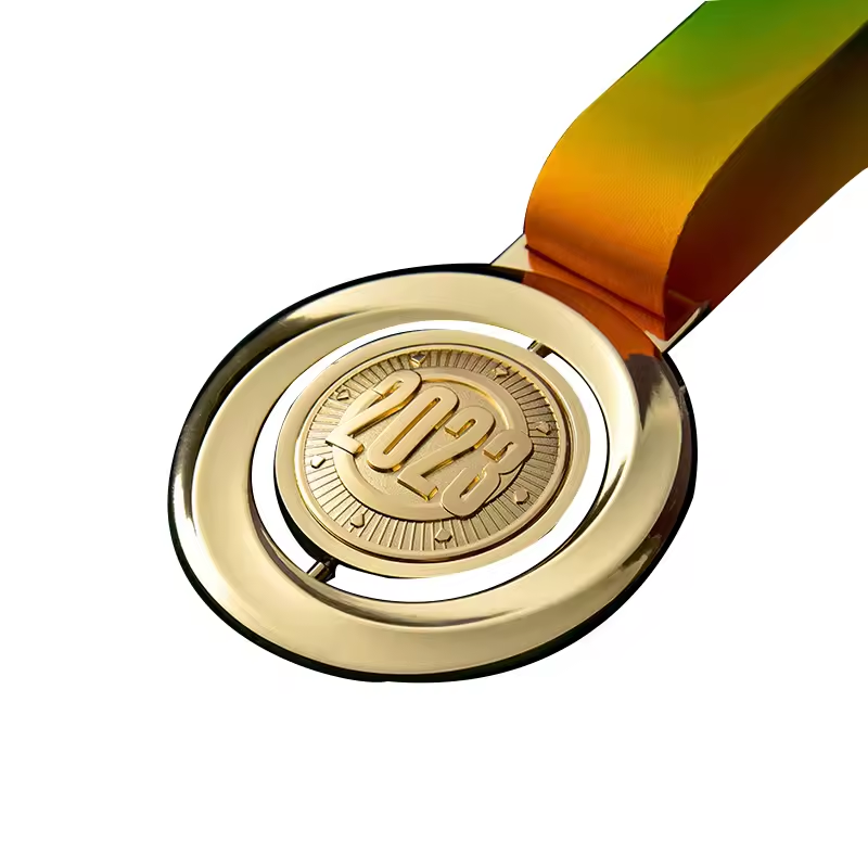 Rotatable Gigh Quality Customized Zinc alloy Awards Medal