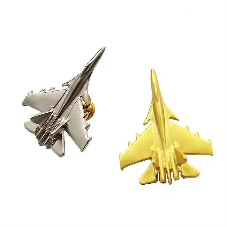 Promotional Airline Souvenir Gift Set Aircraft Fighter Jets Pins