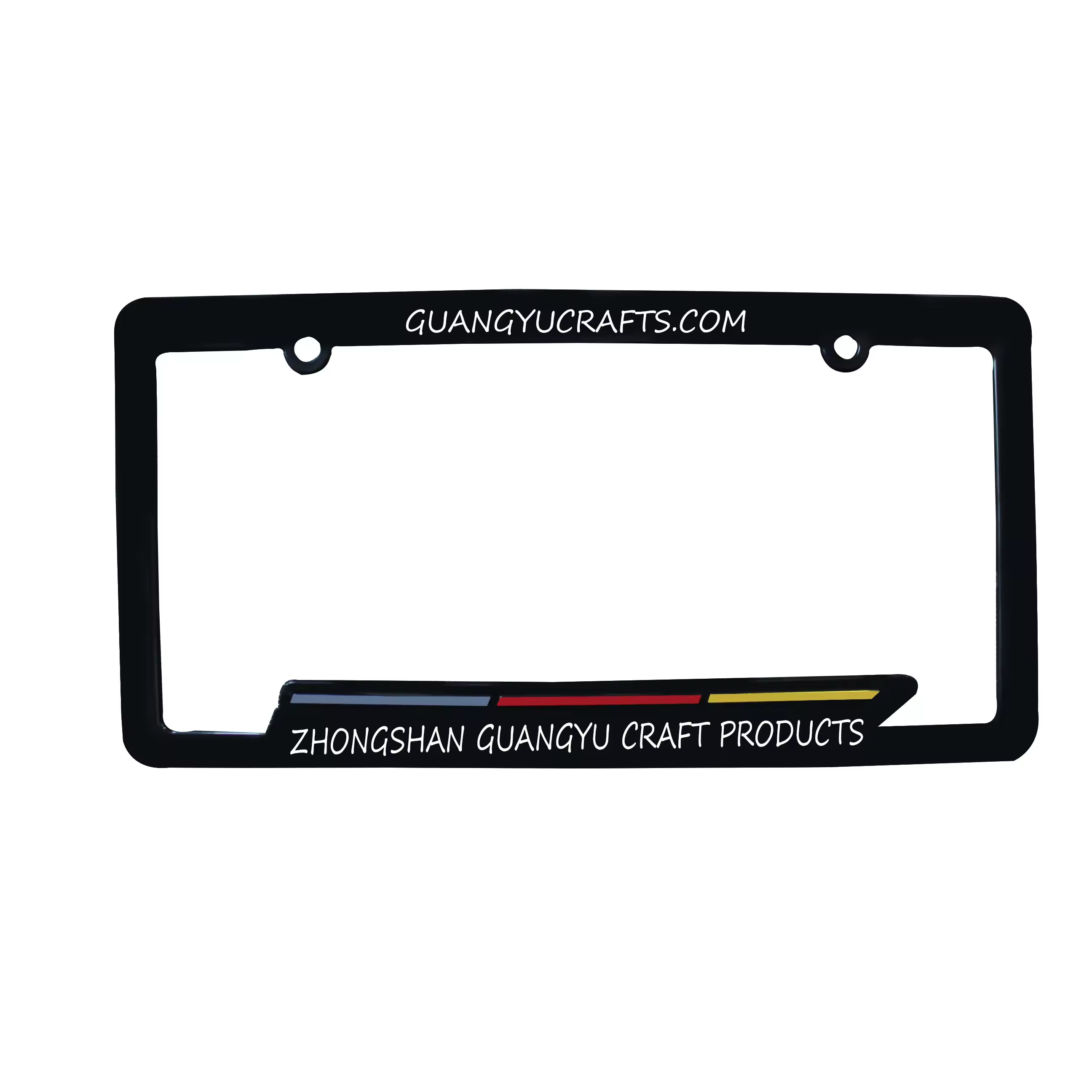 Custom Stainless Steel Aluminum Graffiti Premium License Plate Holders