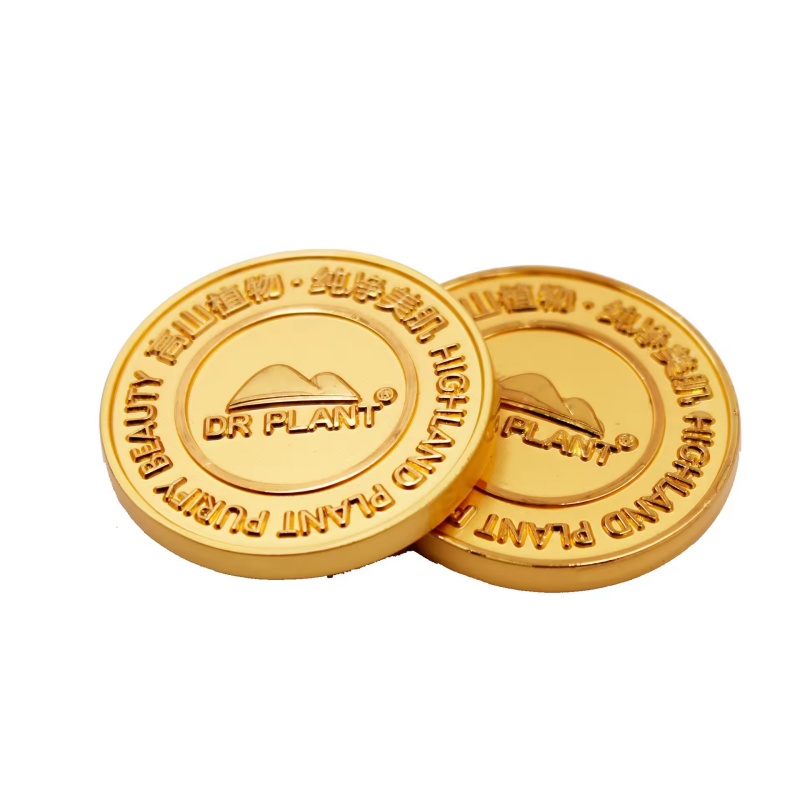 Hot-Selling Custom Double-Sided Engraved Commemorative Metal Coin