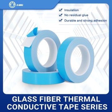 Heat conduction double-sided tape insulation high temperature resistant glass fiber tape insulation heat dissipation double-sided tape-copy