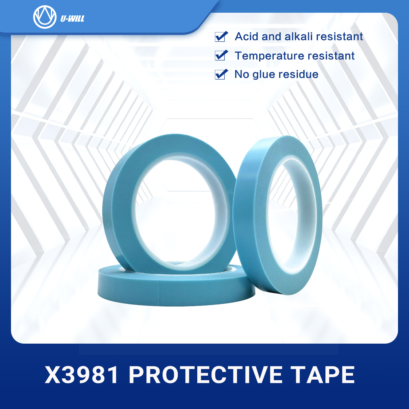 PVC-autolaktape, droge tape