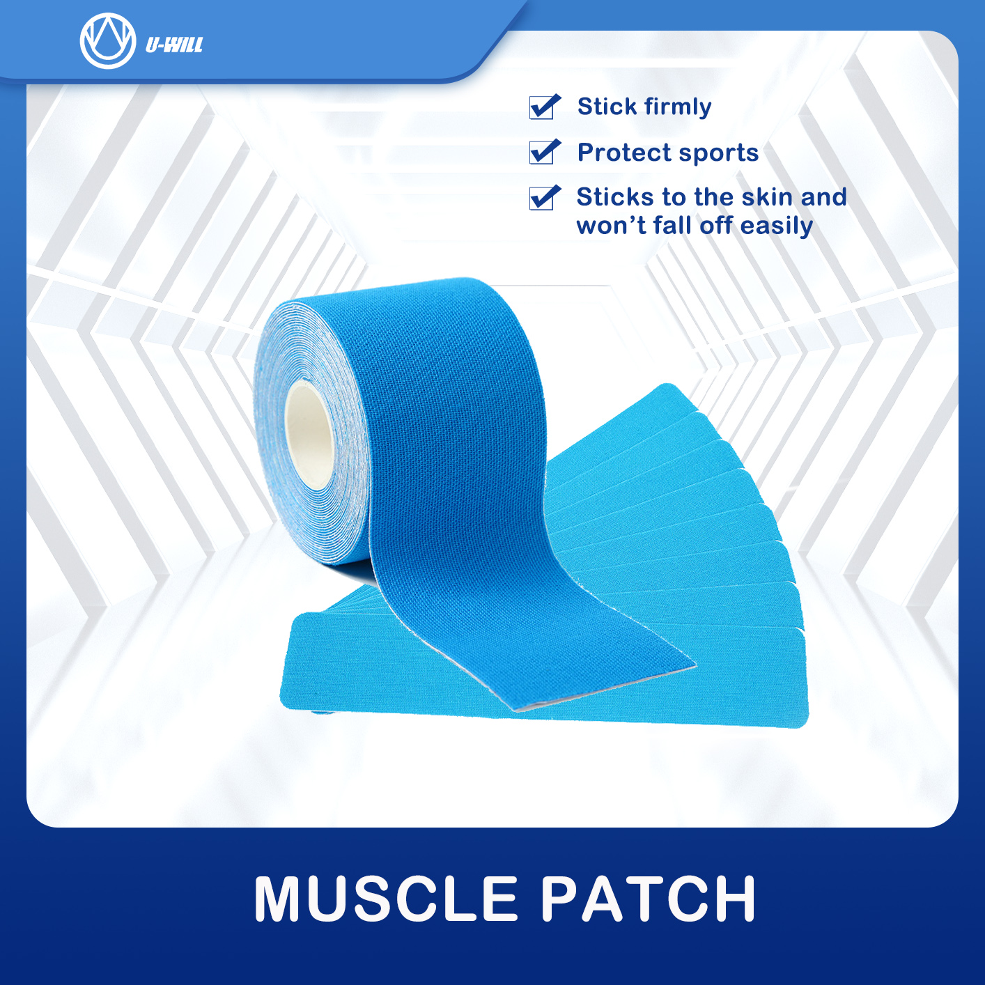 Prevent strains and relieve soreness Muscle patches in stock