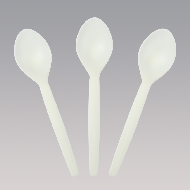 Quanhua SY-12SP 6.15"/156mm(± 2 mm) PSM spoon, bulked or wrapped by bio bags, kraft paper bags or customized packages