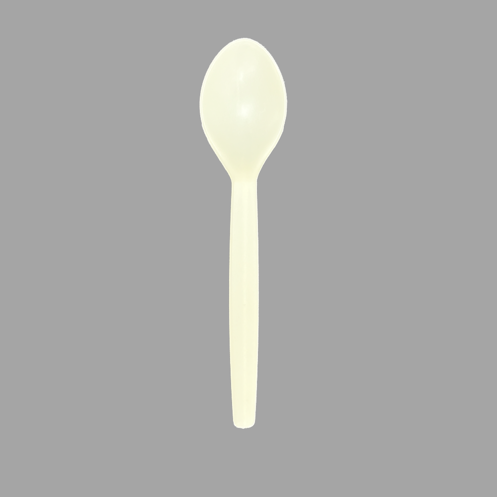 Quanhua SY-12SP 6.15"/156mm(± 2 mm) PSM spoon, bulked or wrapped by bio bags, kraft paper bags or customized packages