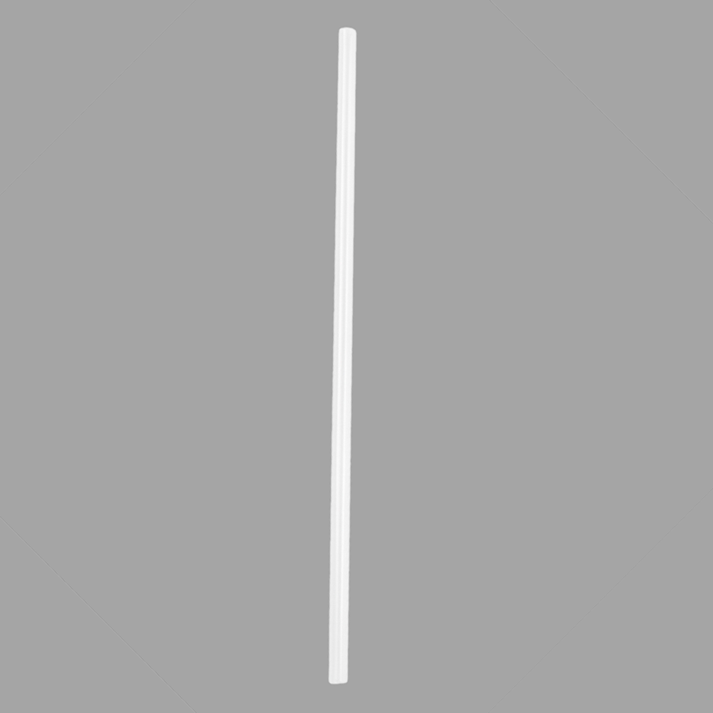QH-ST-5 Φ5 x 200 mm Biodegradable PLA drinking straw in bulk package.