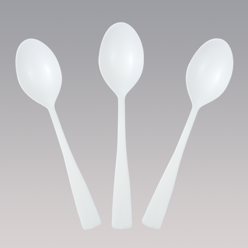 SY-21-SP 4inch/105mm Biodegradable Customized tasting spoon in bulk package