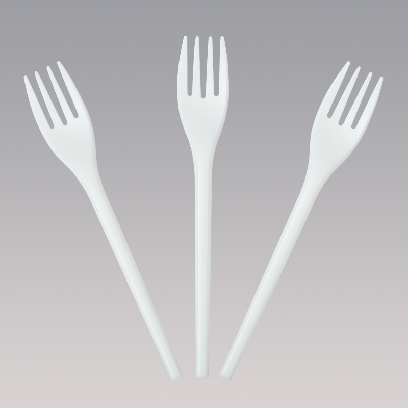SY-002 6.3inch/160mm 100% compostable forks Bulk Size Eco-Friendly Durable and Heat Resistant Alternative to Plastic Forks.