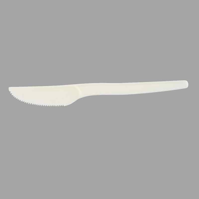 Quanhua SY-02-KN, 6.7inch/171mm(± 2 mm) PSM knife, CornStarch cutlery.