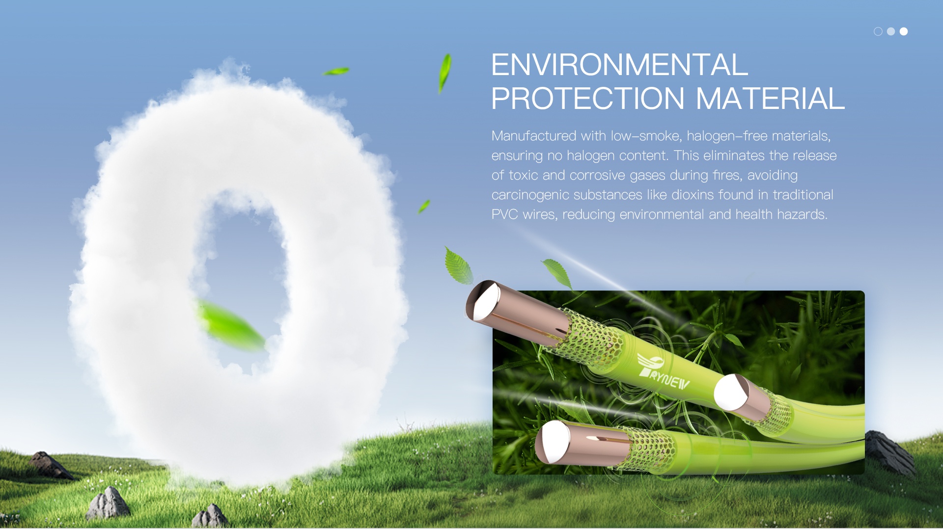 450750V Copper-Core, LSZH XLPO Insulated, Flame Retardant Electrical Wire cable detail (4)