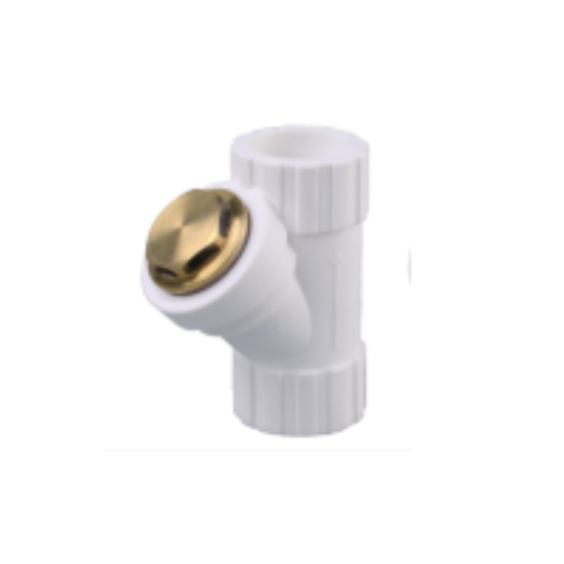 High Quality PPR Water Pipe Fitting Filter White Water Supply Pipe Fitting Connector - Indoor Water Supply System.