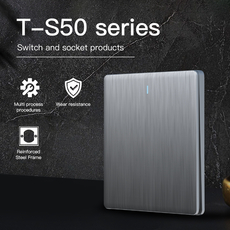 T-S50 series 3D Three Dimension Switch & Socket 16a 250v
