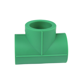 Tee 3 Ways PPR Pipe Fittings Connector Equal Tee For Pipe Adapter