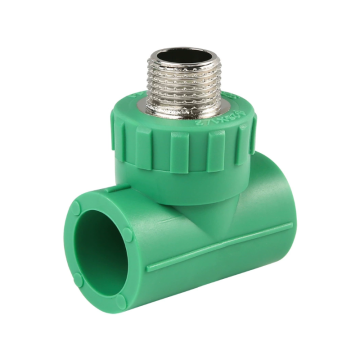 Easy Installation PPR Fitting Male Female Thread Tee Pipe Welding Technology