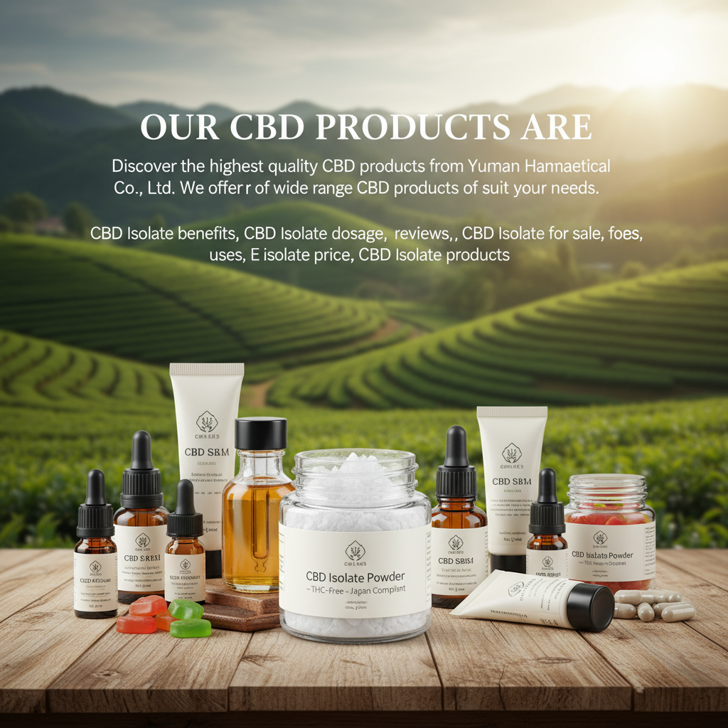 OUR CBD PRODUCTS ARE