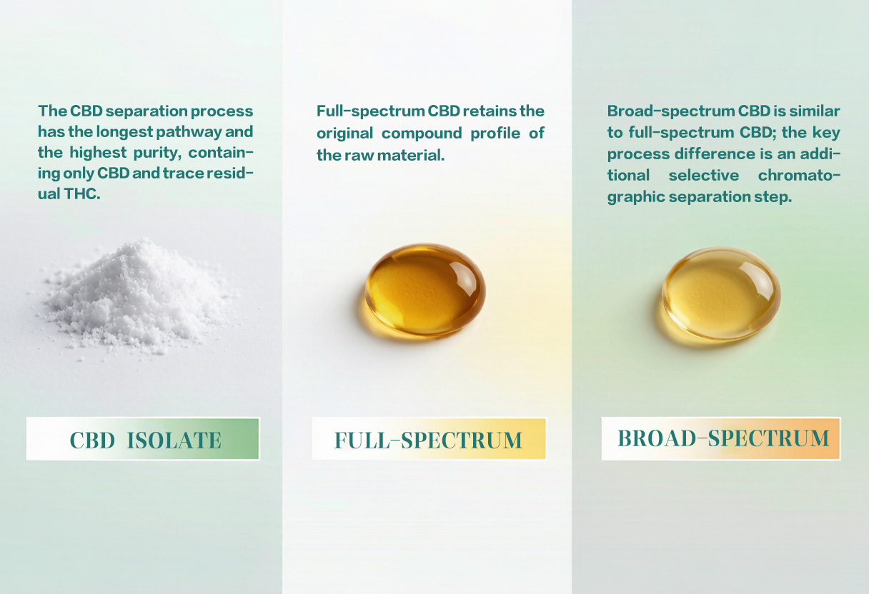 Full-Spectrum, Broad-Spectrum & CBD Isolate: The Science Behind Each Spectrum