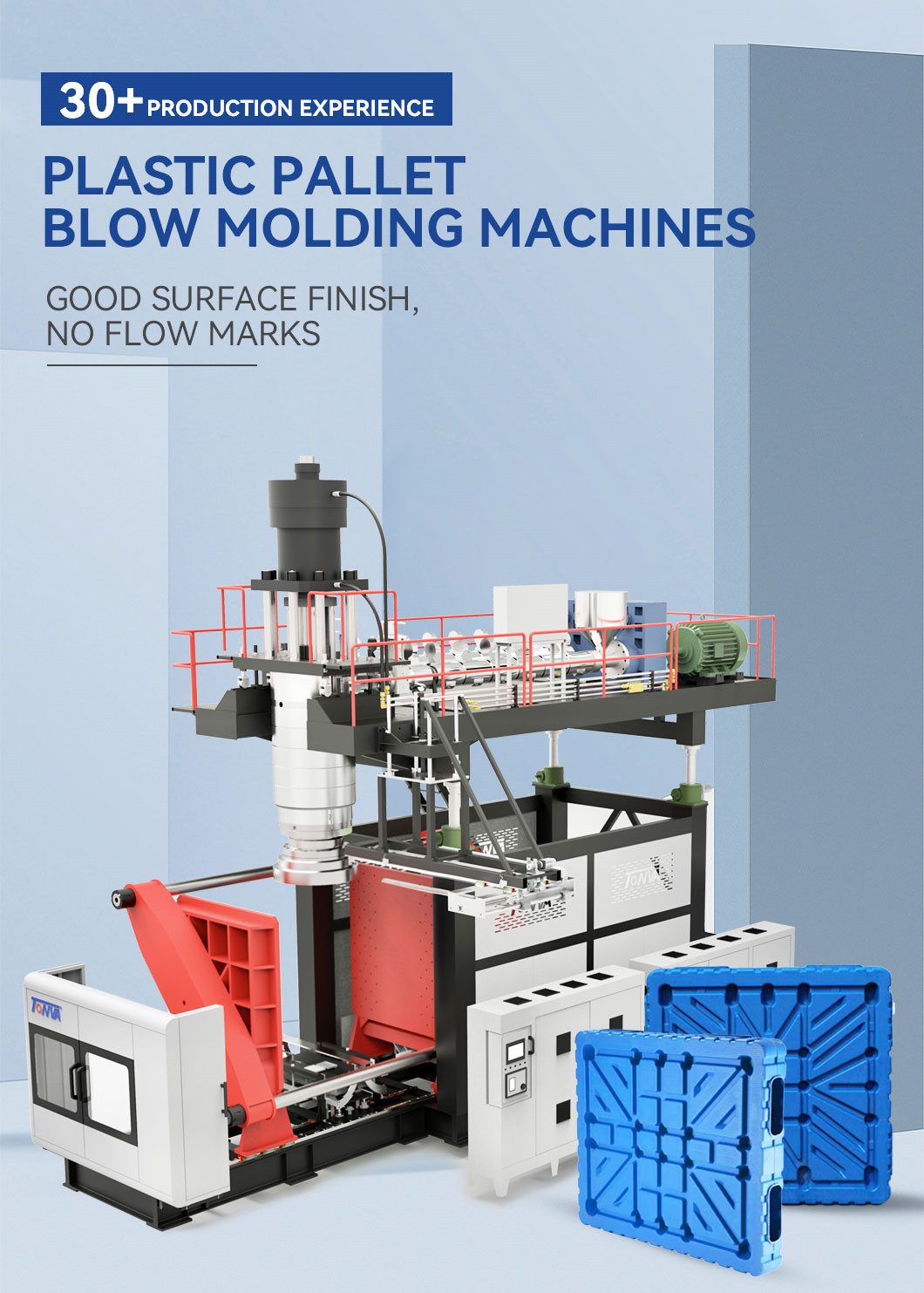 Plastic extrusion blow molding machine for making plastic detergent bottle，cleaning bottle and spray bottle10109j