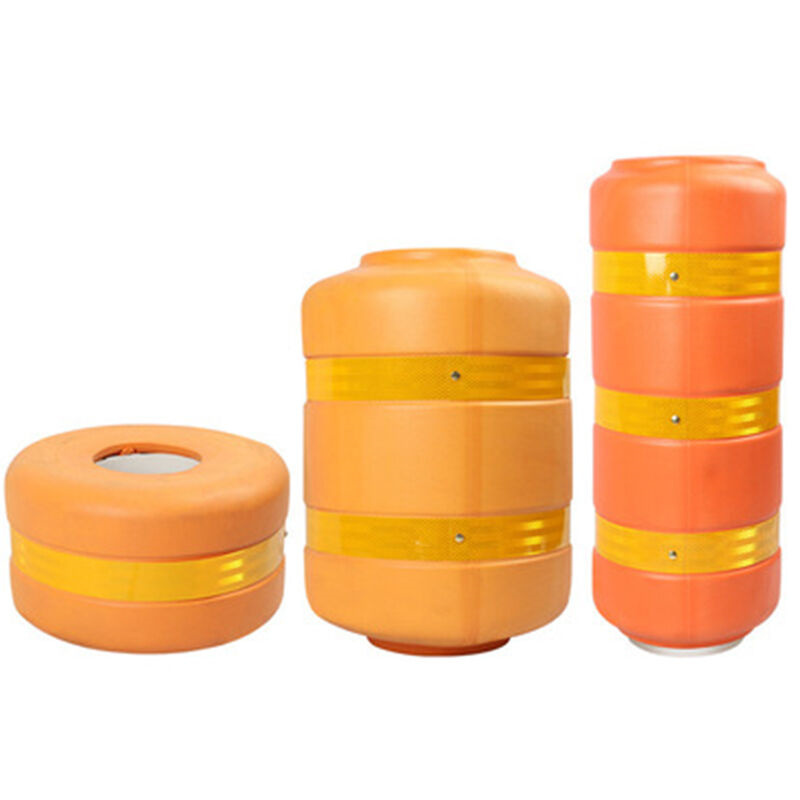 EVA Roller Barrier  Guardrail Highway Curve Impact-Resistant Roller Rotating Guardrail New Elastic Rotor Guardrail