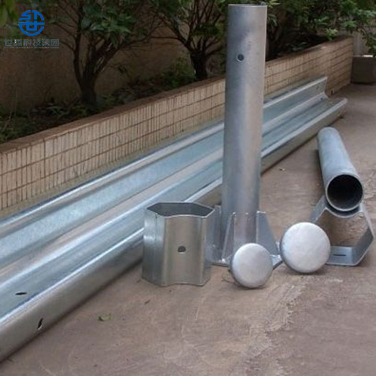 High Impact Guardrail Column for Increased Safety