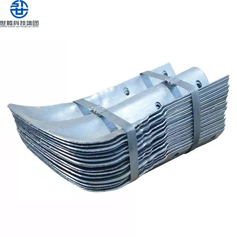 Quality galvanizing of highway guardrails Fishtail End Terminal