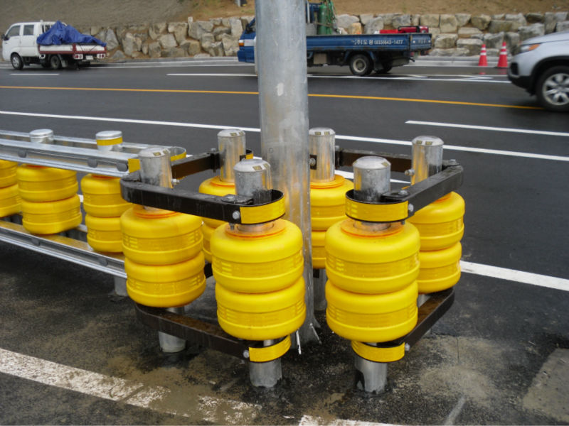 Double cbucket road guardrail for sale
