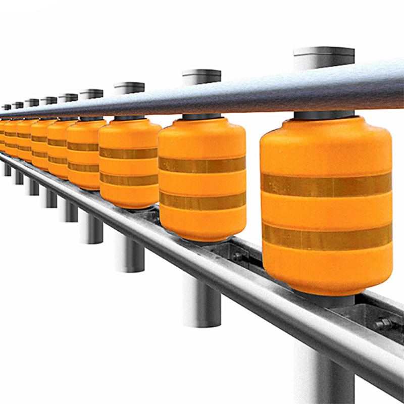 New Rotating Bucket Guardrail Enhances Traffic Safety