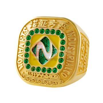 보석이 박힌 개인 맞춤형 챔피언 링