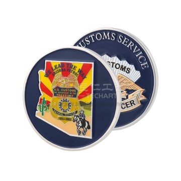 Daya Tarik Koin Enamel Lunak Kustom