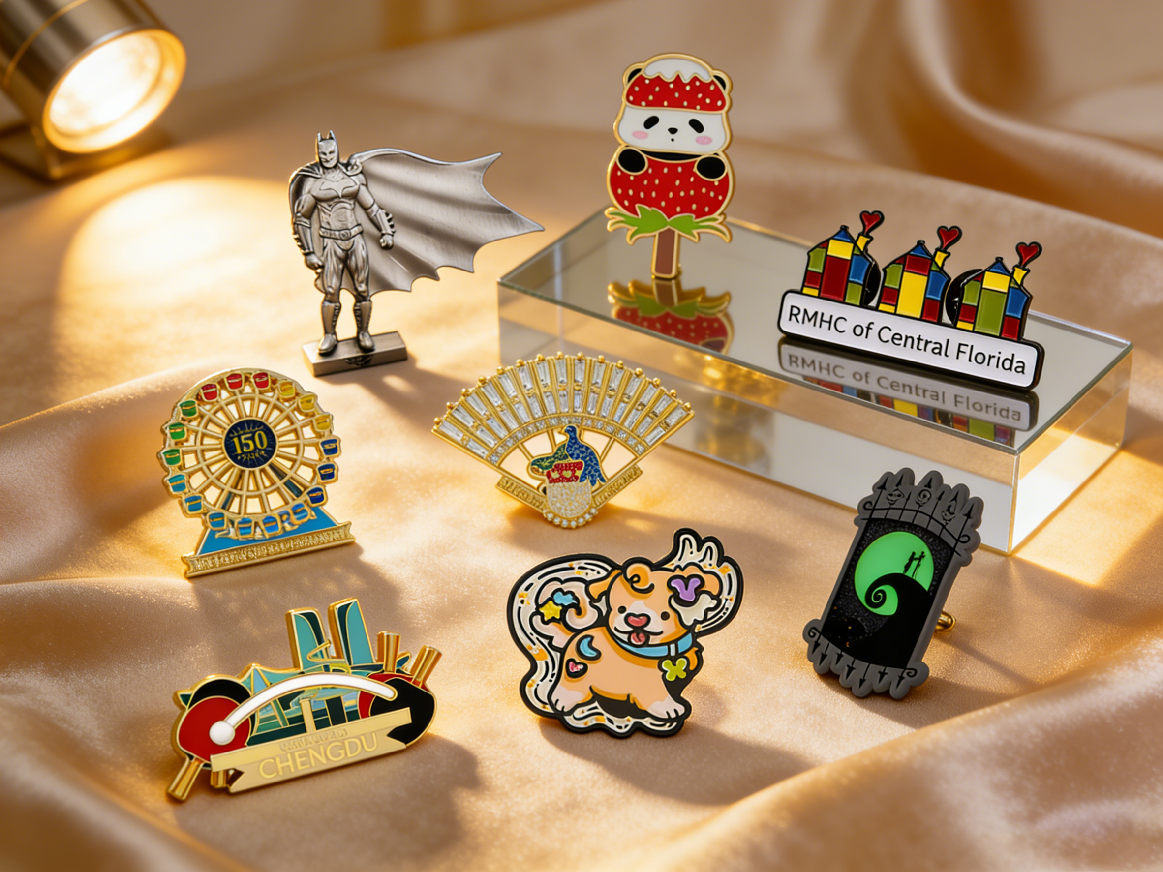 Les 10 principales tendances en matière de design de pins émaillés en 2026