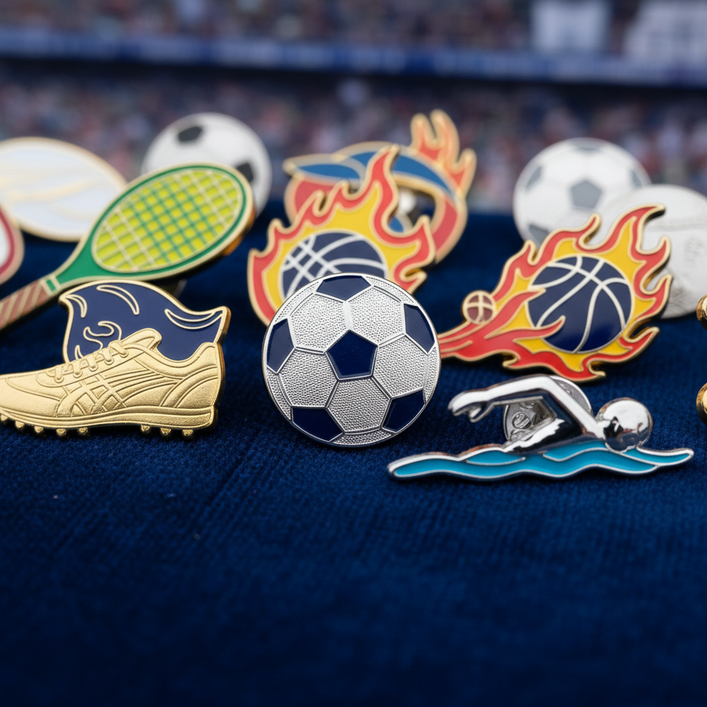 Custom Lapel Pins For Sports Events