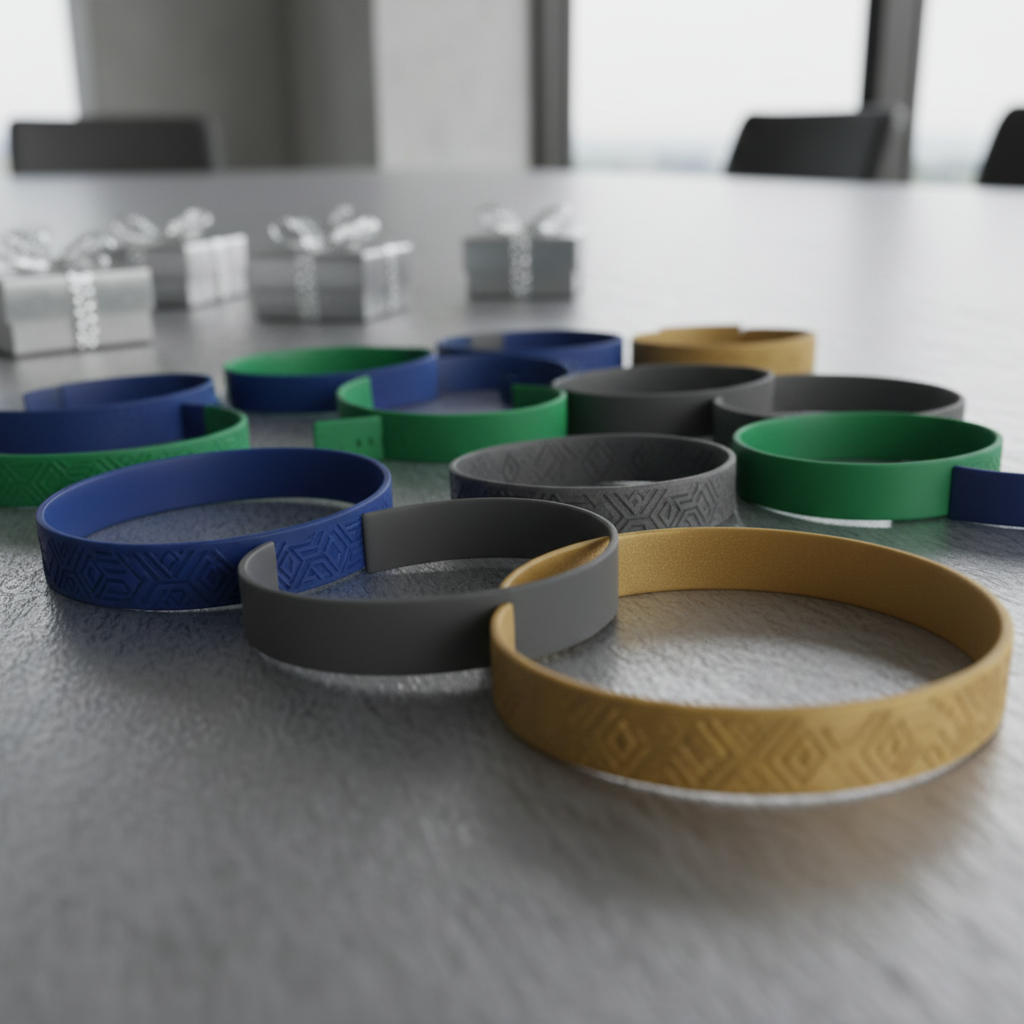 Custom Silicone Wristbands For Corporate Promotional Gifts
