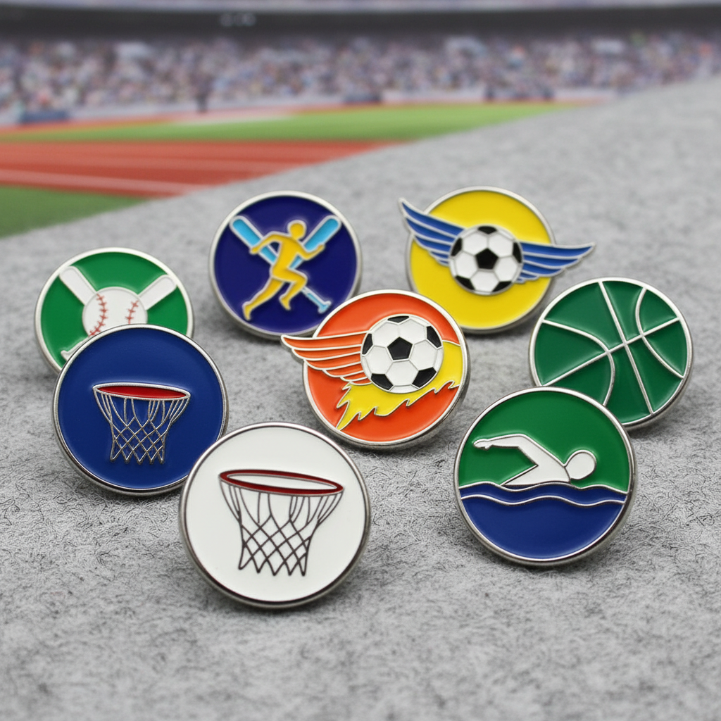 Hard Enamel Pins For Sports Events