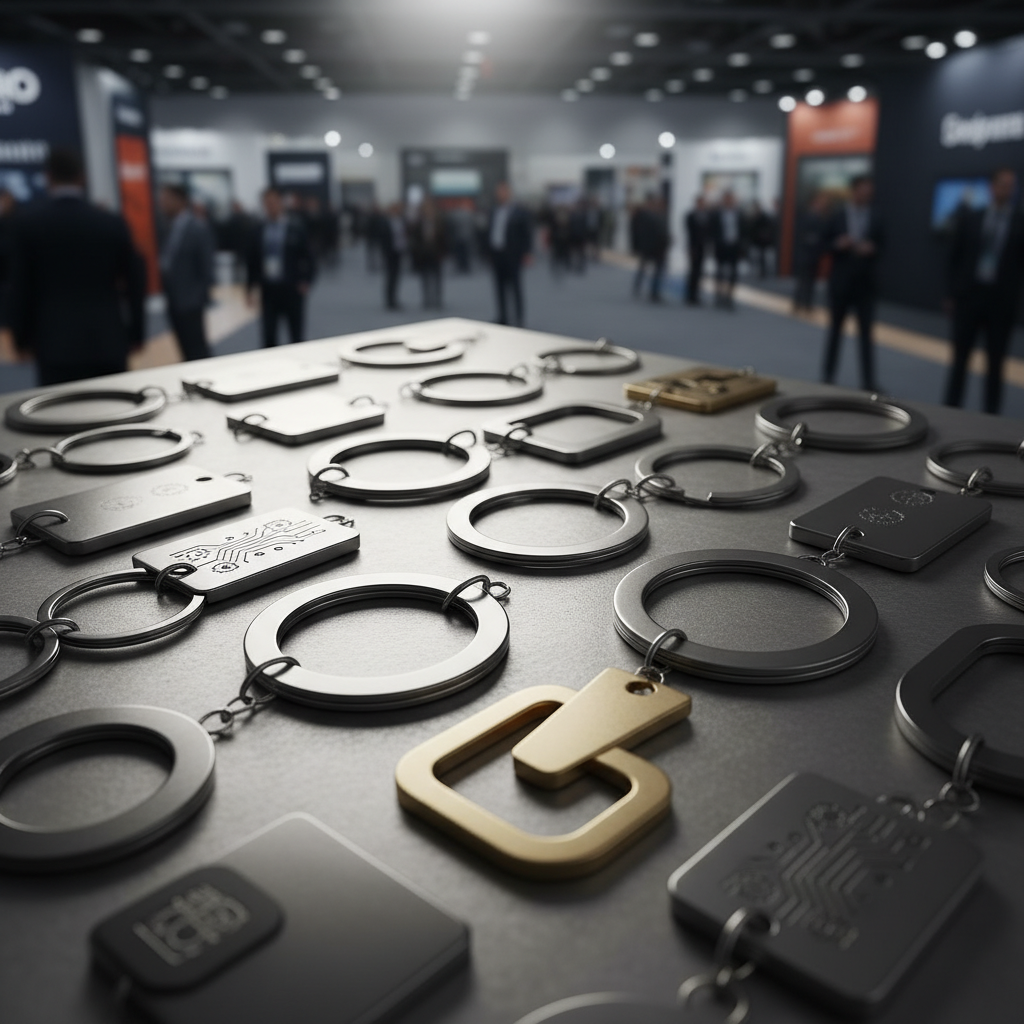 Promotional Metal Keychains For Trade Shows