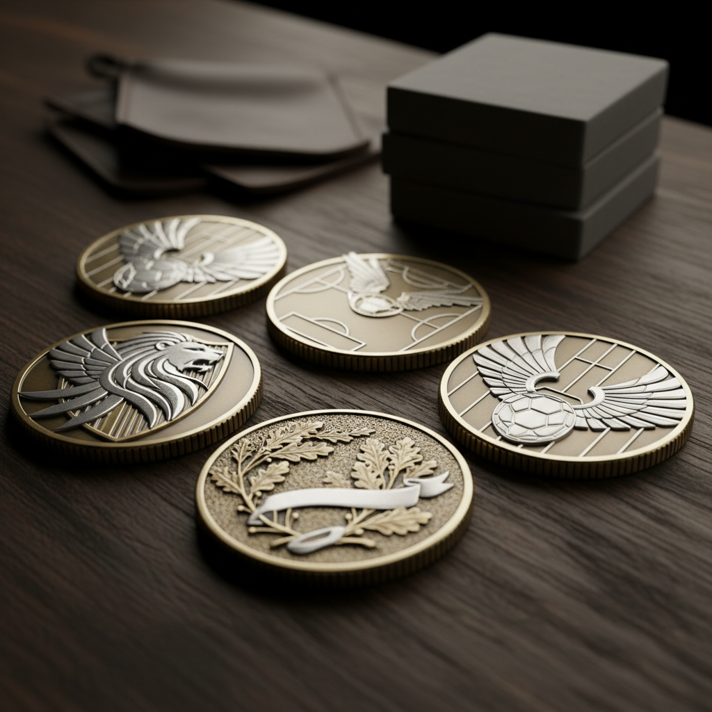 Custom Challenge Coins For Football Club Merchandise