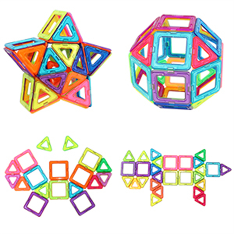 Magnetic Tiles Building Blocks STEM Toys Educational Construction Set Kids